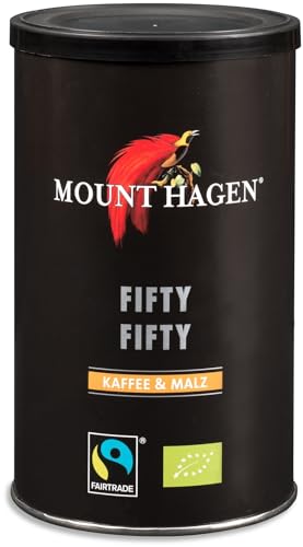 Mount Hagen Bio Kaffee und Malz / Fifty-Fifty (6 x 100 gr) von Mount Hagen