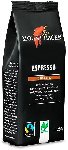 Mount Hagen Bio Espresso, gemahlen (6 x 250 gr) von Mount Hagen