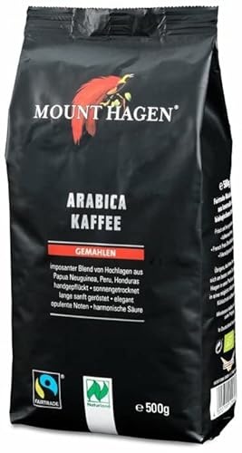 Mount Hagen Bio Röstkaffee gemahlen (6 x 500 gr) von Mount Hagen
