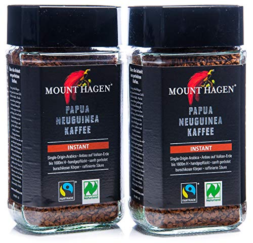 Mount Hagen Bio Papua Neuguinea Kaffee, Instant (6 x 100 gr) von Mount Hagen