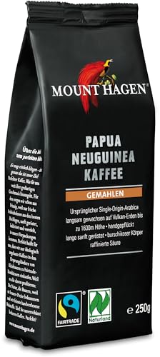 Mount Hagen Bio Papua Neuginea Röstkaffee gemahlen (2 x 250 gr) von Mount Hagen