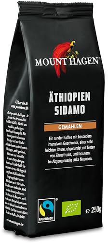 Mount Hagen Bio Röstkaffee Äthiopien Sidamo gemahlen (2 x 250 gr) von Mount Hagen