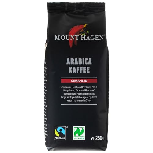 Mount Hagen Bio Arabica Röstkaffee, gemahlen (6 x 250 gr) von Mount Hagen