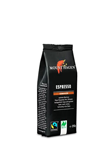 Mount Hagen Bio FT Naturland Espresso, 250g gemahlen von Mount Hagen