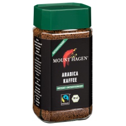 Mount Hagen Instant-Kaffee, entkoffeiniert von Mount Hagen
