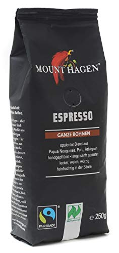 Mount Hagen Mount Hagen Espresso, ganze Bohne (250 g) - Bio von Mount Hagen