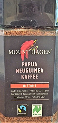Mount Hagen Papua Neuguinea Kaffee instant, 3 x 100g Mount Hagen Papua Neuguinea Kaffee instant, 3 x 100g von Mount Hagen