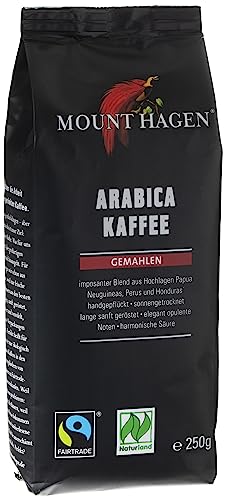 Mount Hagen Röstkaffee gemahlen, 250 g Mount Hagen Röstkaffee gemahlen, 250 g von Mount Hagen