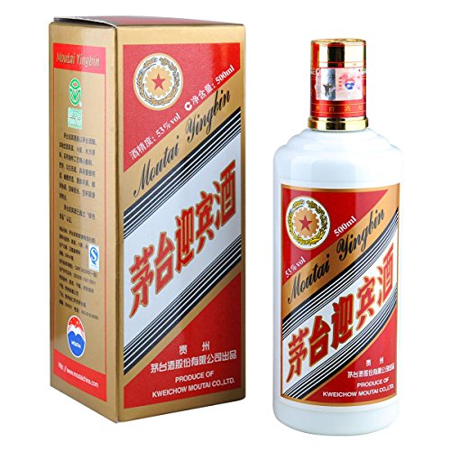 [ 500ml ] MOUTAI YINGBIN 53% Vol. Weinbrand aus China/Brandy/Maotai/Mautai von Moutai