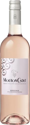 Mouton Cadet Rosé - Baron Philippe de Rothschild - Trockener Roséwein aus Bordeaux (1 x 0,75l) von Mouton Cadet