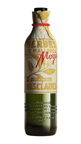 Licores Moya, Herbes de Mallorca Semi, 0,7l von Licores Moya