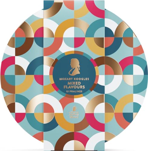 Mozart Koogles, 12er Beutel Mix mozartkugeln, Mozart-Kugeln aus Zartbitter-Schokolade, Gefüllt mit Marzipan, Mandeln und Haselnuss-Nougat, 205g Mozart Koogles, 12er Beutel Mix mozartkugeln, Mozart-Kugeln aus Zartbitter-Schokolade, Gefüllt mit Marzipan, Mandeln und Haselnuss-Nougat, 205g von Mozart Koogles