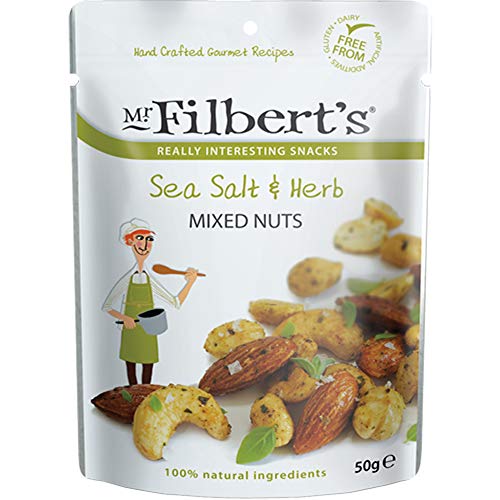 Mr Filberts Sea Salt & Herb Mixed Nuts 50g von Mr Filbert's