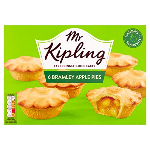 Mr Kipling Bramley Apple Pies, 6 Stück von Premier Foods