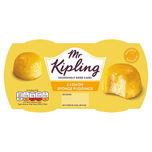 Mr Kipling Dessert-Kuchen Zitrone - 108g - Einzelpackung von Mr Kipling