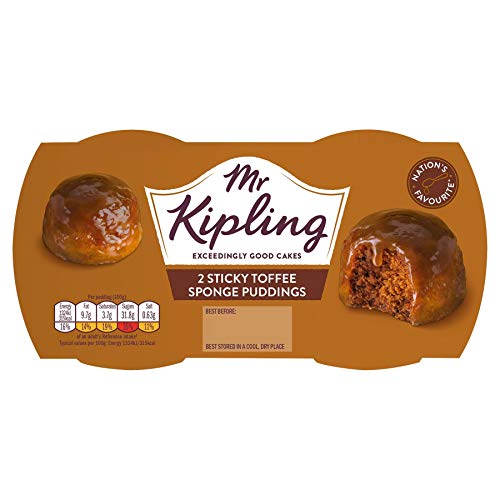 Mr Kipling Dessert-Kuchen mit Toffeesauce - 108g - 3er-Packung Mr Kipling Dessert-Kuchen mit Toffeesauce - 108g - 3er-Packung von Mr Kipling