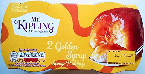 Mr Kipling Golden syrup Sponge Puddings 1 x 2 puddings von Mr Kipling