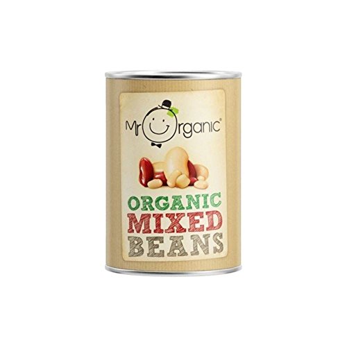 Herr Organic Mixed Beans (400g) - Packung mit 2 von Mr Organic