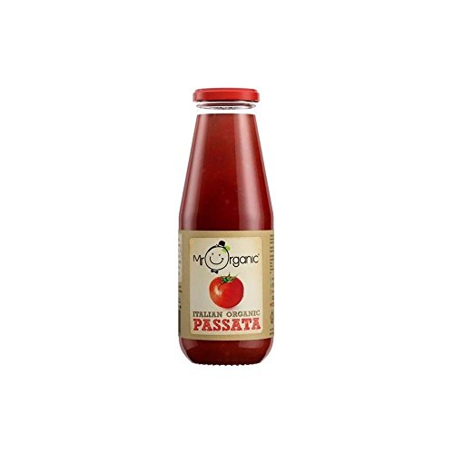 Herr Organic Passata (690g) - Packung mit 2 von Mr Organic