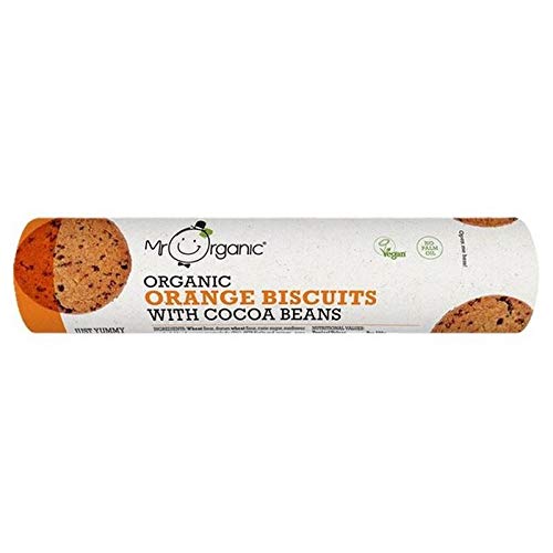 Mr Organic Orange Biscuits with Cocoa Beans 250g von Mr Organic