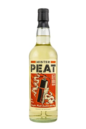 Mister Peat/Single Malt Scotch Whisky/Heavily Peated/Intensiv & Frisch/Ideal für den puren Genuss / 46%. Alc | 700ml Mister Peat/Single Malt Scotch Whisky/Heavily Peated/Intensiv & Frisch/Ideal für den puren Genuss / 46%. Alc | 700ml von Mr Peat