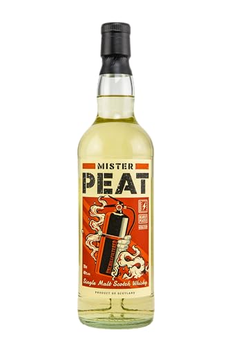 Mister Peat/Single Malt Scotch Whisky/Heavily Peated/Intensiv & Frisch/Ideal für den puren Genuss / 46%. Alc | 700ml von Mr Peat