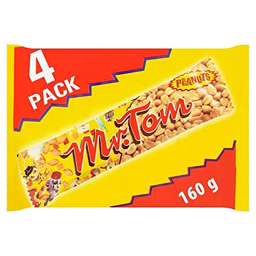 Mr Tom Erdnussriegel, 40 g, 4 Stück von Mr Tom