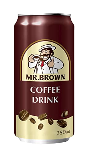 Mr. Brown Coffee Drink, inkl. Pfand, 24er Pack (24 x 250 ml) von MR BROWN