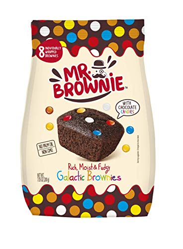 Mr. Brownie Galactic Brownies, 8 Stück, 200 g Mr. Brownie Galactic Brownies, 8 Stück, 200 g von Mr. Brownie