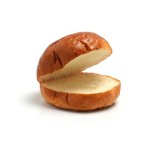 MR.DOBELINA Gourmet Potato Burger Buns – Amerikanische Hamburgerbrötchen Made In Italy – Brot Für Köstliche Burger, Smash-burger Und Sandwiches – Weiche Italienische Kartoffelbrötchen (12 buns) von Mr. Dobelina