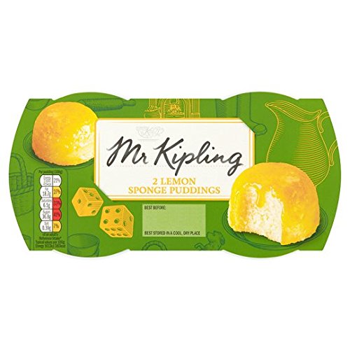 Mr. Kipling Zitronenschwammpudding, 2 Stück pro Packung von Mr Kipling