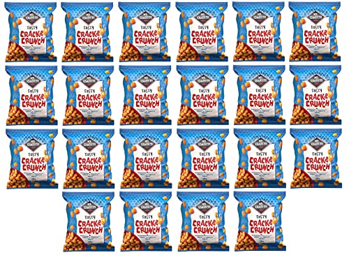 22 Tüten Mr.Knabbits Crack & Crunch Teigummantelte Erdnüsse mit Paprika-Geschmack a 200g von Mr.Knabbits