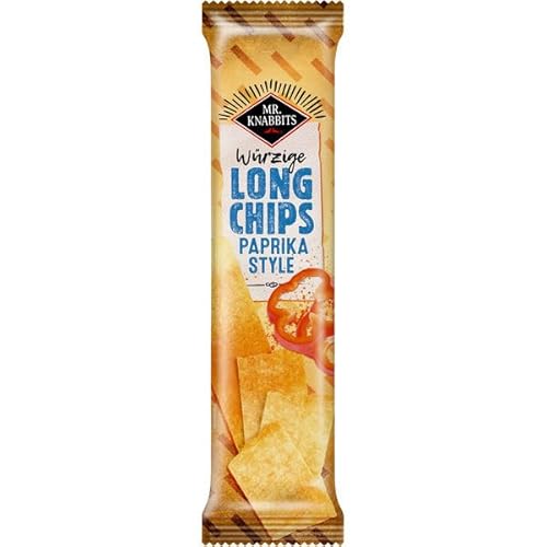 Mr.Knabbits Long Chips Paprika 75g Mr.Knabbits Long Chips Paprika 75g von Mr.Knabbits