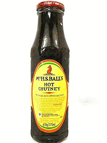 Mrs H.S. Balls Hot Chutney / Fruchtig Scharfes Chutney , 375 ml Mrs H.S. Balls Hot Chutney / Fruchtig Scharfes Chutney , 375 ml von Mrs H.S. Balls