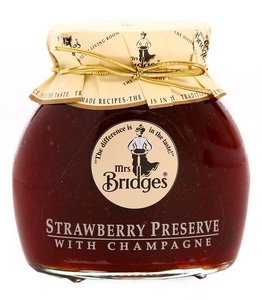 Mrs Bridges Erdbeeren Aufbewahrung & Champagner 340g von Mrs Bridges