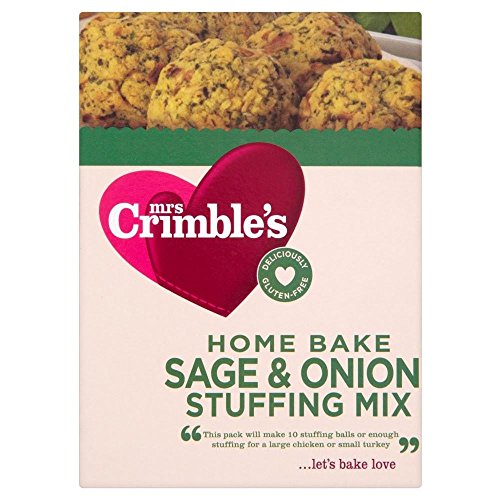 Mrs Crimble ist glutenfrei Sage & Onion Stuffing Mix (170g) - Packung mit 6 von Mrs Crimble's