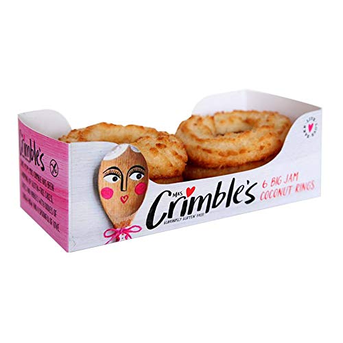 Mrs Crimbles | Jam Coconut Rings | 2 x 6 pack von Mrs Crimble's