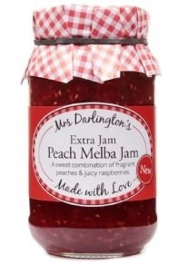 Mrs Darlingtons Peach Melba Jam 340g Mrs Darlingtons Peach Melba Jam 340g von Mrs Darlingtons
