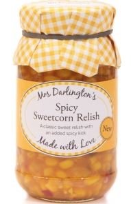 Mrs. Darlingtons Spicy Sweetcorn Relish 300g von Mrs Darlingtons