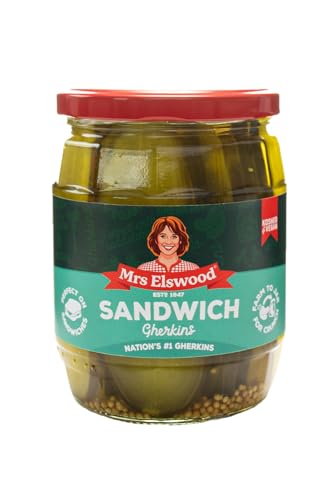 Mrs Elswood Süßen Gurken -Sandwich -Scheiben (540 G) von Mrs Elswood