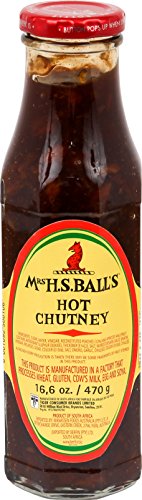 CMC MRS Ball's Chutney Hot, 4er Pack (4 x 375 ml) von Mrs H.S. Ball´s