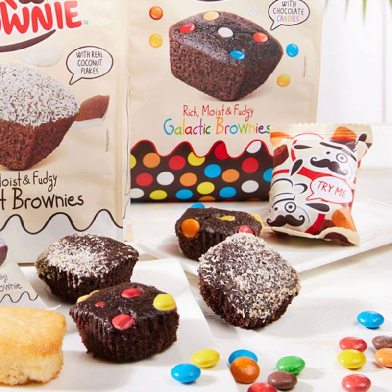 Mr. Brownie Schokoladen-Brownies Galactic Brownies von Mrs. Muffin