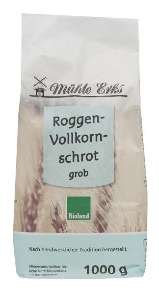 Mühle Erks Bioland Roggen-Vollkornschrot grob von Mühle Erks