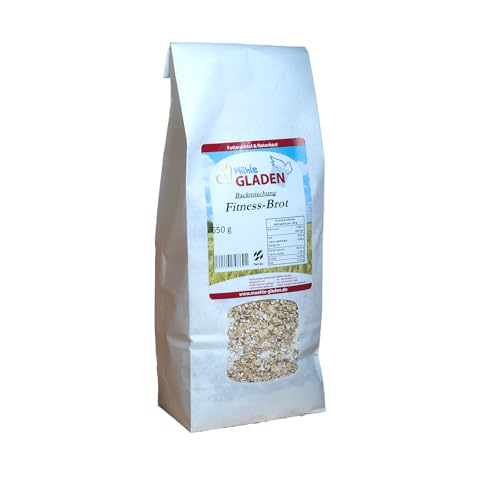 Fitness-Brot - Backmischung 650g - Selbstbacken mit Rezept von Mühle Gladen