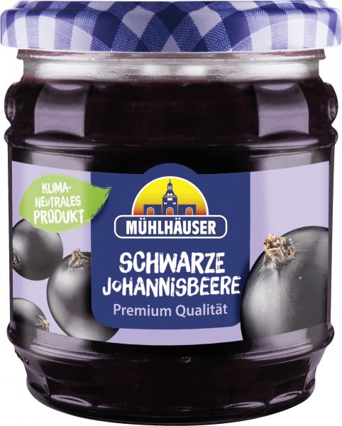 Mühlhäuser Konfitüre Extra Schwarze Johannisbeer Mühlhäuser Konfitüre Extra Schwarze Johannisbeer von Mühlhäuser