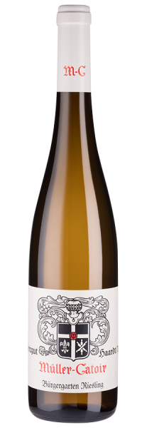 Bürgergarten Riesling Erste Lage trocken (Bio) - 2021 - Müller-Catoir - Deutscher Weißwein von Müller-Catoir