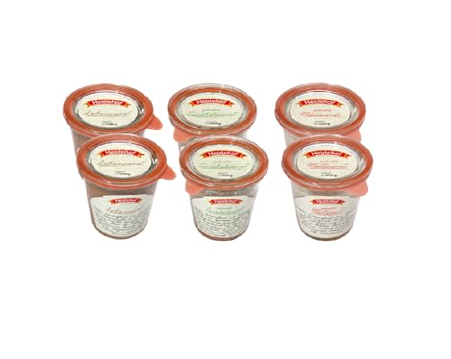 6x Heidehof Mix Paket mit: 2 x Leberwurst + 2 x Zwiebelwurst + 2 x Mettwurst Glas 6x Heidehof Mix Paket mit: 2 x Leberwurst + 2 x Zwiebelwurst + 2 x Mettwurst Glas von Müller’s Hausmacher Wurst