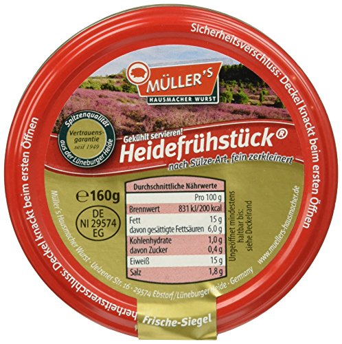 Müller's Heidefrühstück, 6er Pack (6 x 160 g) von Müller´s Hausmacher Wurst