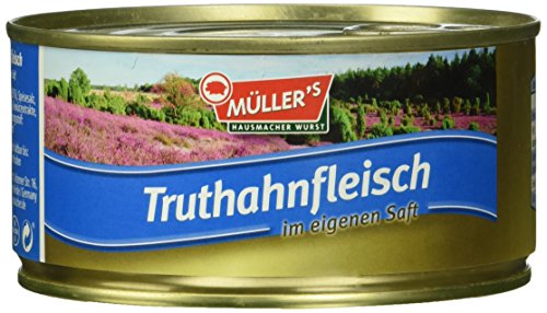 Müller's Truthahnfleisch im Eigenen Saft, 6er Pack (6 x 300 g) von Müller´s Hausmacher Wurst
