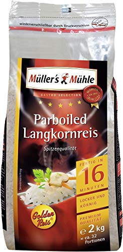 Müllers Mühle Parboiled Langkorn Reis Gastro Selection 2000g von Müller's Mühle GmbH